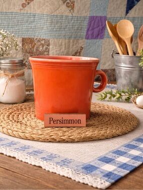 Fiestaware Persimmon Ring Mug